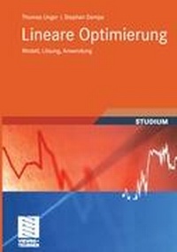 Enlarge image Cover: Lineare Optimierung - Springer Vieweg