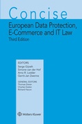 Cover: Concise European Data Protection, E-Commerce and IT Law - Kluwer Law International