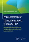 Bild: Praxiskommentar Transparenzgesetz (LTranspG RLP) - Springer Gabler