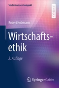 Cover: Wirtschaftsethik - Springer Gabler