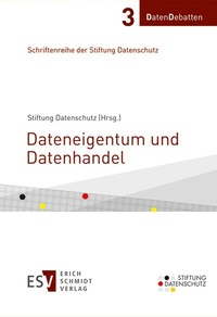 Abbildung von: Dateneigentum und Datenhandel - Erich Schmidt Verlag