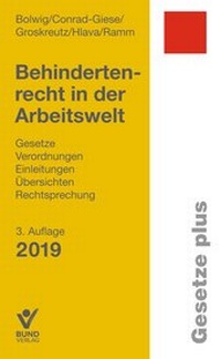 Abbildung von: Behindertenrecht in der Arbeitswelt - Bund-Verlag