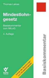 Abbildung von: Mindestlohngesetz - Bund-Verlag