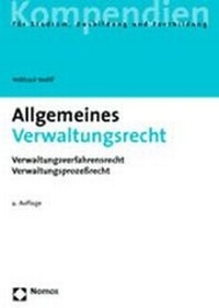 Abbildung von: Allgemeines Verwaltungsrecht - Nomos