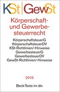 Abbildung von: Körperschaftsteuerrecht/Gewerbesteuerrecht: KSt/GewSt - dtv