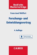 Bild: Der Forschungs- und Entwicklungsvertrag - C.H.BECK