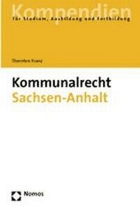 Abbildung von: Kommunalrecht für Sachsen-Anhalt - Nomos