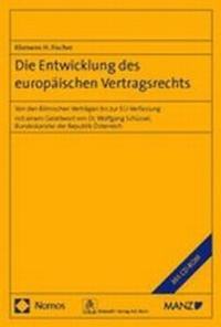 Abbildung von: Die Entwicklung des europäischen Vertragsrechts - Nomos