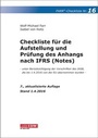 Cover: Checkliste 16 für die Aufstellung und Prüfung des Anhangs nach IFRS (Notes) - IDW