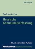 Cover: Hessische Kommunalverfassung - Deutscher Gemeindeverlag