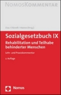 Abbildung von: Sozialgesetzbuch IX - Nomos