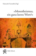 Bild: "Monotheismus, ein ganz leeres Wort?" - Mohr Siebeck