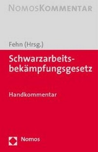 Abbildung von: Schwarzarbeitsbekämpfungsgesetz - Nomos