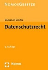 Abbildung von: Datenschutzrecht - Nomos