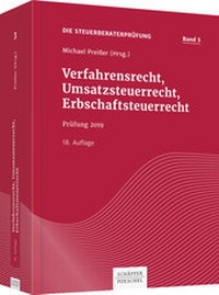 Abbildung von: Verfahrensrecht, Umsatzsteuerrecht, Erbschaftsteuerrecht - Schäffer-Poeschel
