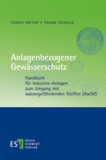 Cover: Anlagenbezogener Gew&auml;sserschutz - Erich Schmidt Verlag