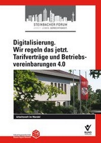 Abbildung von: Digitalisierung. Wir regeln das jetzt. Tarifverträge und Betriebsvereinbarungen 4.0 - Bund-Verlag