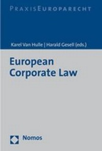 Abbildung von: European Corporate Law - Nomos