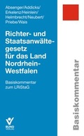 Bild: Richter- und Staatsanw&auml;ltegesetz f&uuml;r das Land Nordrhein-Westfalen - Bund-Verlag