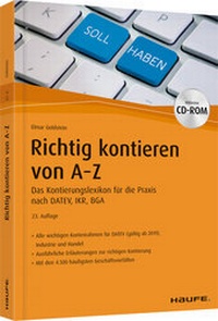 Abbildung von: Richtig Kontieren von A-Z - Haufe-Lexware