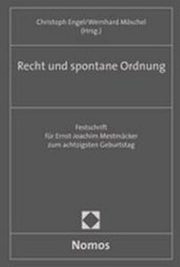 Abbildung von: Recht und spontane Ordnung - Nomos