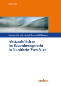 Cover: Abstandsfl&auml;chen im Bauordnungsrecht Nordrhein-Westfalen - Rehm