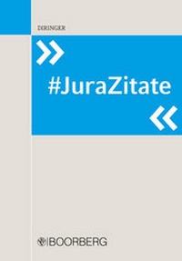 Abbildung von: #JuraZitate - Boorberg