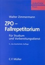 Cover: ZPO-Fallrepetitorium - C.F. Müller