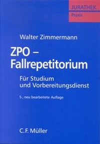 Abbildung von: ZPO-Fallrepetitorium - C.F. Müller