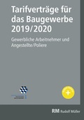 Cover: Tarifvertr&auml;ge f&uuml;r das Baugewerbe 2019/2020 - Rudolf M&uuml;ller Verlag