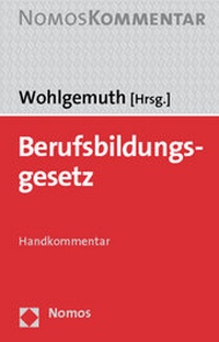 Abbildung von: Berufsbildungsgesetz - Nomos