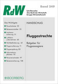 Abbildung von: Fluggastrechte - Boorberg