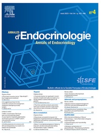 Abbildung von: Annales d'Endocrinologie - Elsevier