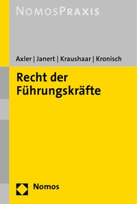 Abbildung von: Recht der Führungskräfte - Nomos