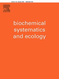 Abbildung von: Biochemical Systematics and Ecology - Elsevier