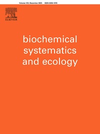 Abbildung von: Biochemical Systematics and Ecology - Elsevier