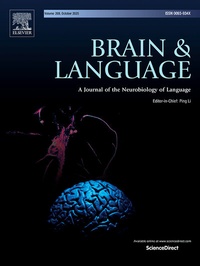 Abbildung von: Brain and Language - Elsevier
