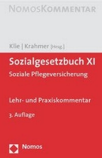 Abbildung von: Sozialgesetzbuch XI - Nomos