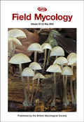 Abbildung von: Field Mycology - British Mycological Society