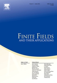 Abbildung von: Finite Fields and Their Applications - Elsevier