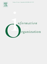 Abbildung von: Information and Organization - Elsevier