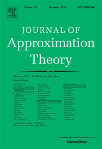Enlarge image Cover: Journal of Approximation Theory - Elsevier