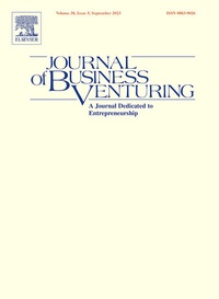 Abbildung von: Journal of Business Venturing - Elsevier