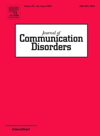 Abbildung von: Journal of Communication Disorders - Elsevier