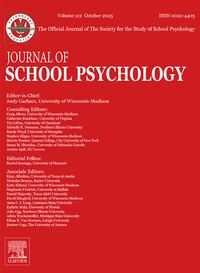 Abbildung von: Journal of School Psychology - Elsevier