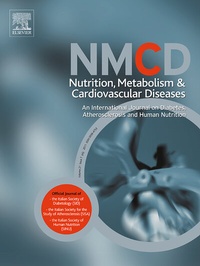 Abbildung von: Nutrition, Metabolism & Cardiovascular Diseases - Elsevier