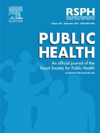 Abbildung von: Public Health - Elsevier