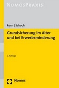 Abbildung von: Grundsicherung im Alter und bei Erwerbsminderung - Nomos