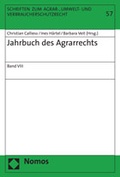 Bild: Jahrbuch des Agrarrechts - Nomos