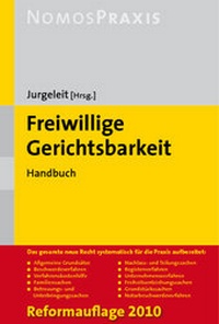 Abbildung von: Freiwillige Gerichtsbarkeit - Nomos
